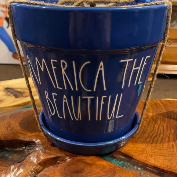 Rae Dunn America The Beautiful Planter